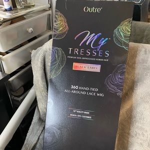 Blonde lace front wig